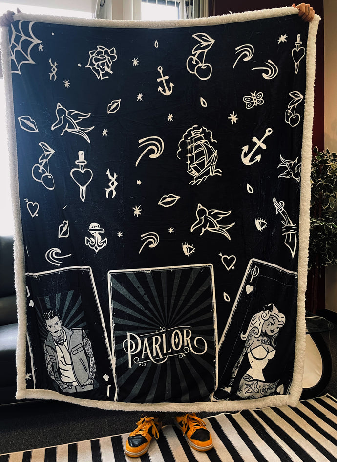 Sailor Jerry Stamps - Sherpa Blanket